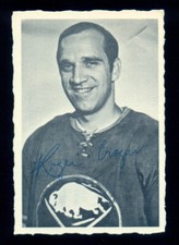 1970-71 OPC O PEE CHEE DECKLE EDGE #11 ROGER CROZIER NM BUFFALO SABRES Hockey