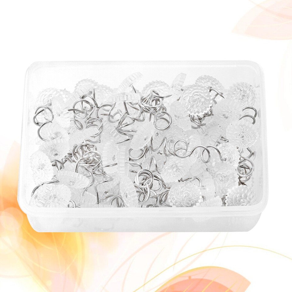 100 Pcs Furniture Covers Astetic Room Decor Bedskirt Pins for