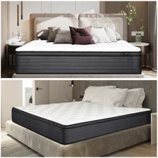 12/14" Twin Full Queen King Mattress Memory Foam Hybrid Innerspring Bed In a BOX