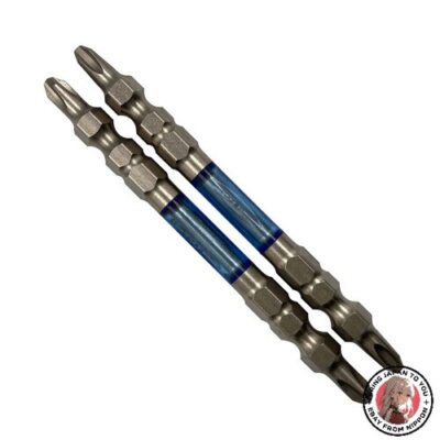 NEW ANEX Long Tough Bit Double Headed Slim Plated Finish +2x85 Set of 2
