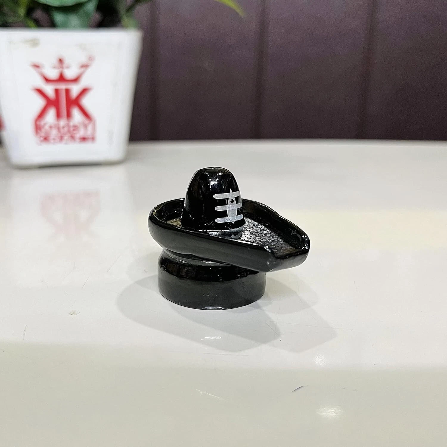 Metallo Shivling per Pooja Misura Small Shiv Shiva Scultura Statua Idolo