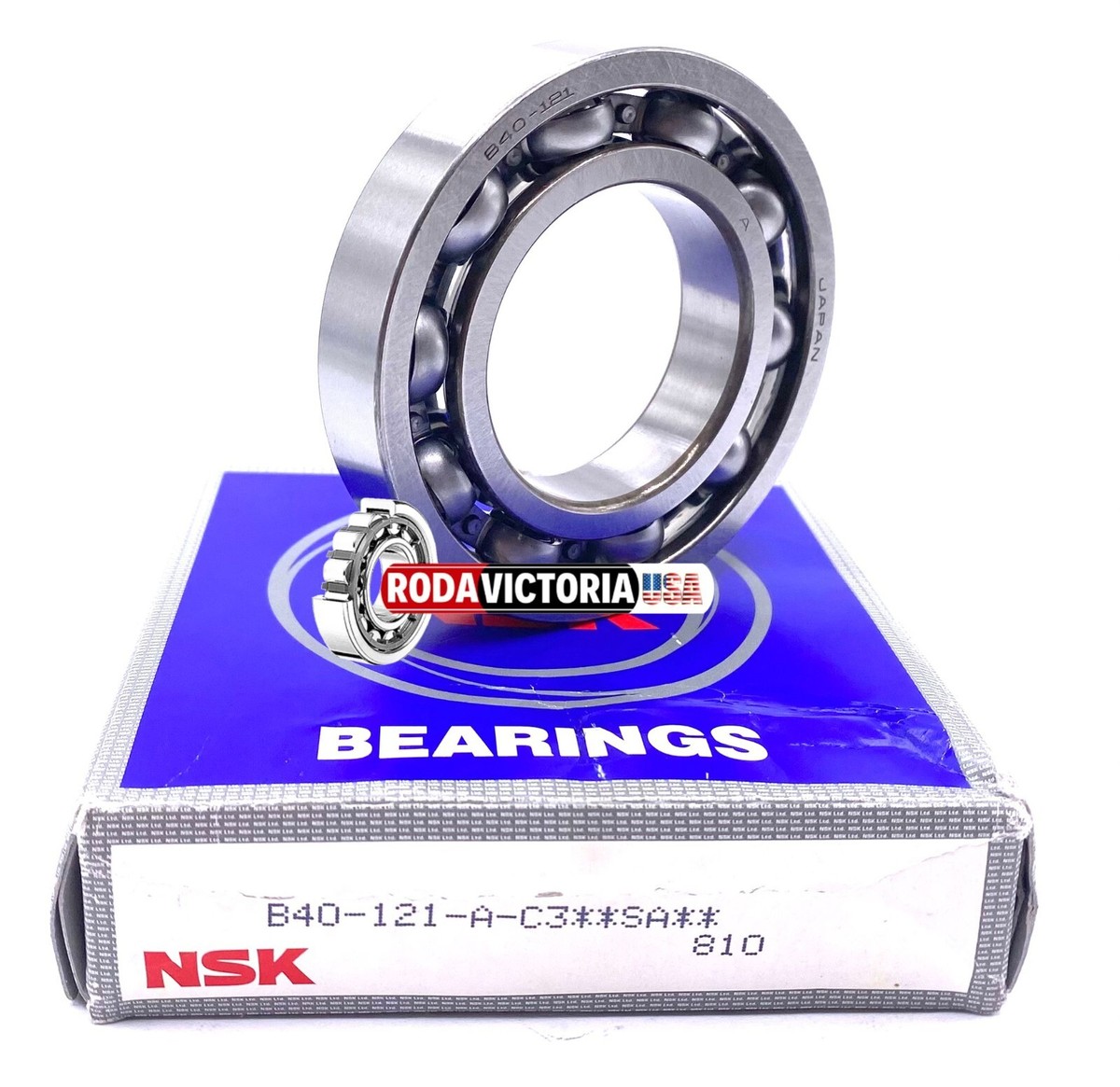 NSK Japan B40-121 A C3 Ball Bearing for TOYOTA 90363-40024