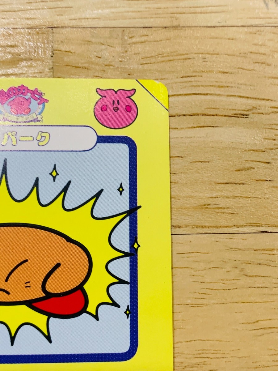 Kirby Sparky Card 1993 Nintendo CAB-5 F/S | eBay