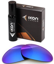 Polarized IKON Iridium Replacement Lenses For Oakley Minute 1.0 Purple Mirror