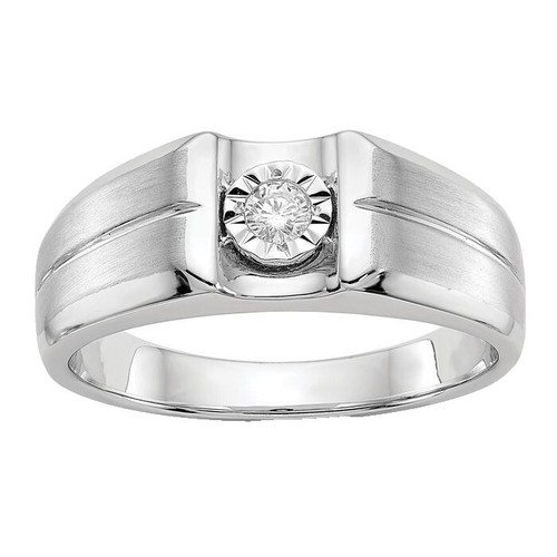 White Pearl 7mm Diamond Cocktail Ring 14k White Gold Estate  display picture 3