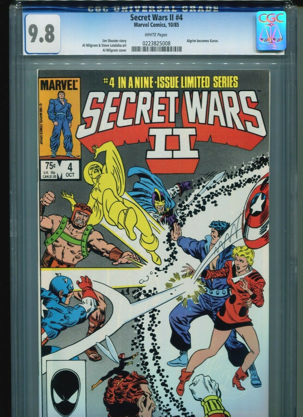 Secret Wars II #4 Value - GoCollect
