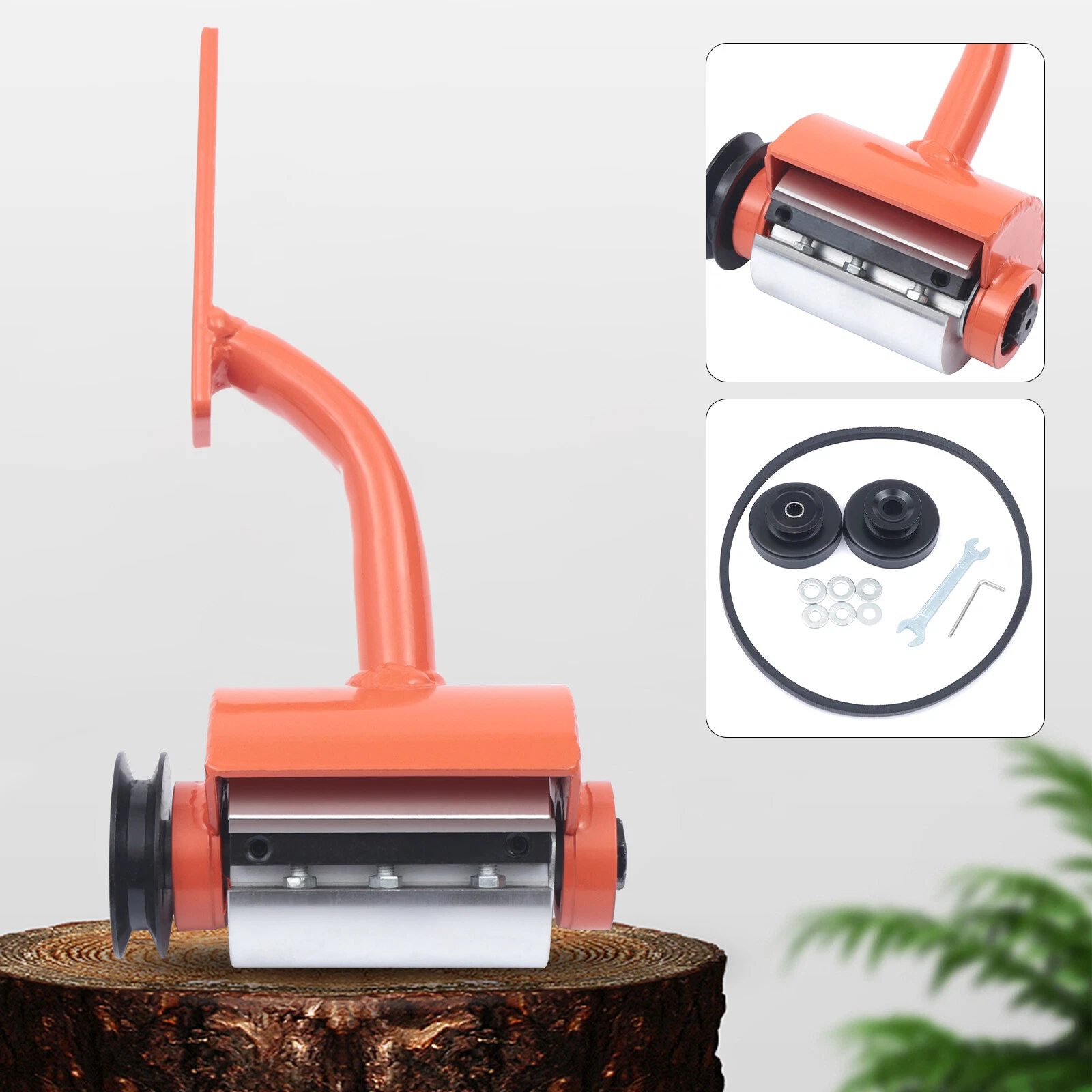 For STIHL+Husqvarna Chainsaw Carving Mill Attachment Log Debarker Peeler Notcher