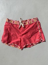 Patagonia Girl  s Sz M Board Shorts/Cover-Up Surf/Swim Beach Pink/White/Orange 