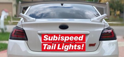 2015-2020 subaru wrx (STI) subispeed tailights
