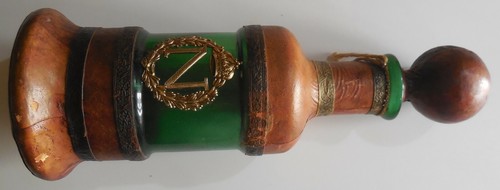 VINTAGE LARGE BOTTLE LEATHER CARILLON GADGET NAPOLEON COGNAC 1960s ADVERTISING - Picture 4 of 9