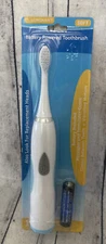 Luminant Battery Powered Toothbrush Soft . Blue accents. New !