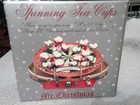 Mr. Christmas Nottingham Fair Roundabout Teacups Animated Lights Music — photo 4