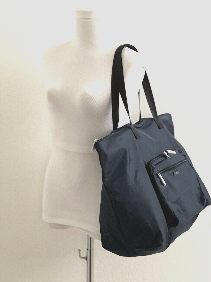 TUMI Denton Packable Tote 142599-1596 Navy Blue | With Tags