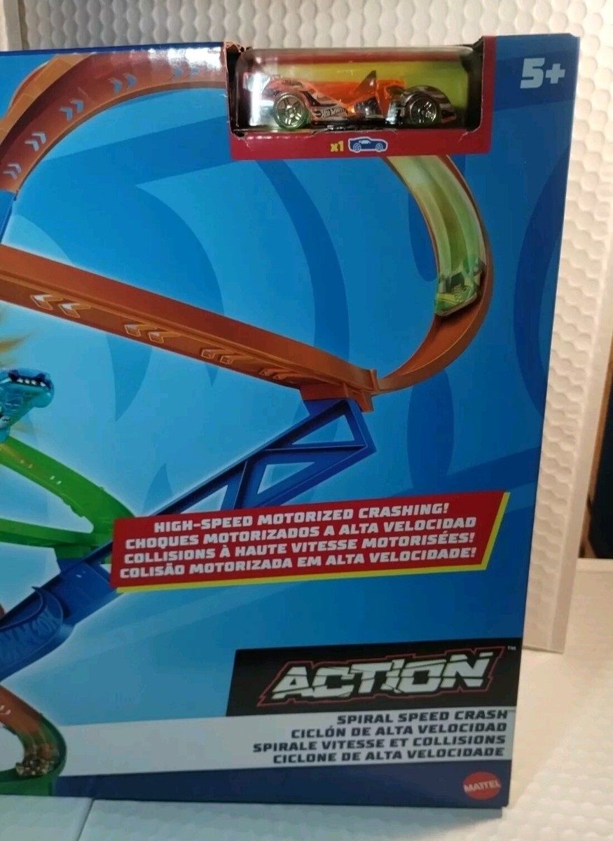 Hot Wheels Spiral Speed Crash *New* | eBay