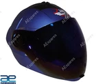 Steelbird Air SBA-2 Full Face Motorbike Helmet Stylish Regular Size Blue S2u