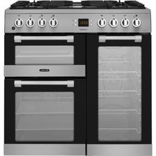 Leisure CK90F530X Cookmaster 90cm Dual Fuel Range Cooker 5 Burners Stainless