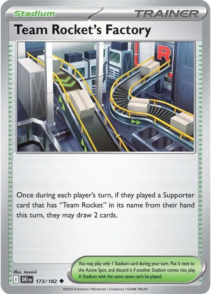 Team Rocket's Factory 173/182 Sv10: Destined Rivals