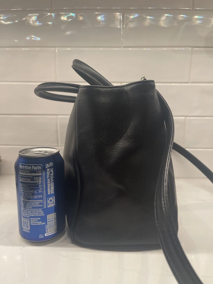 Gianni VERSACE square vintage black handbag crossbody - Image 3 of 4