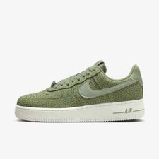 Size 9 - Nike Air Force 1 '07 Premium Safari Print Pack - Oil