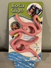 Pink Flamingo Beach Towel Holders Boca Clips