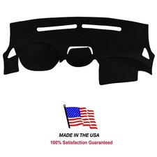 Black Dash Mat Cover for Chevy Equinox 2010-2017 1 Glove Box USA Made