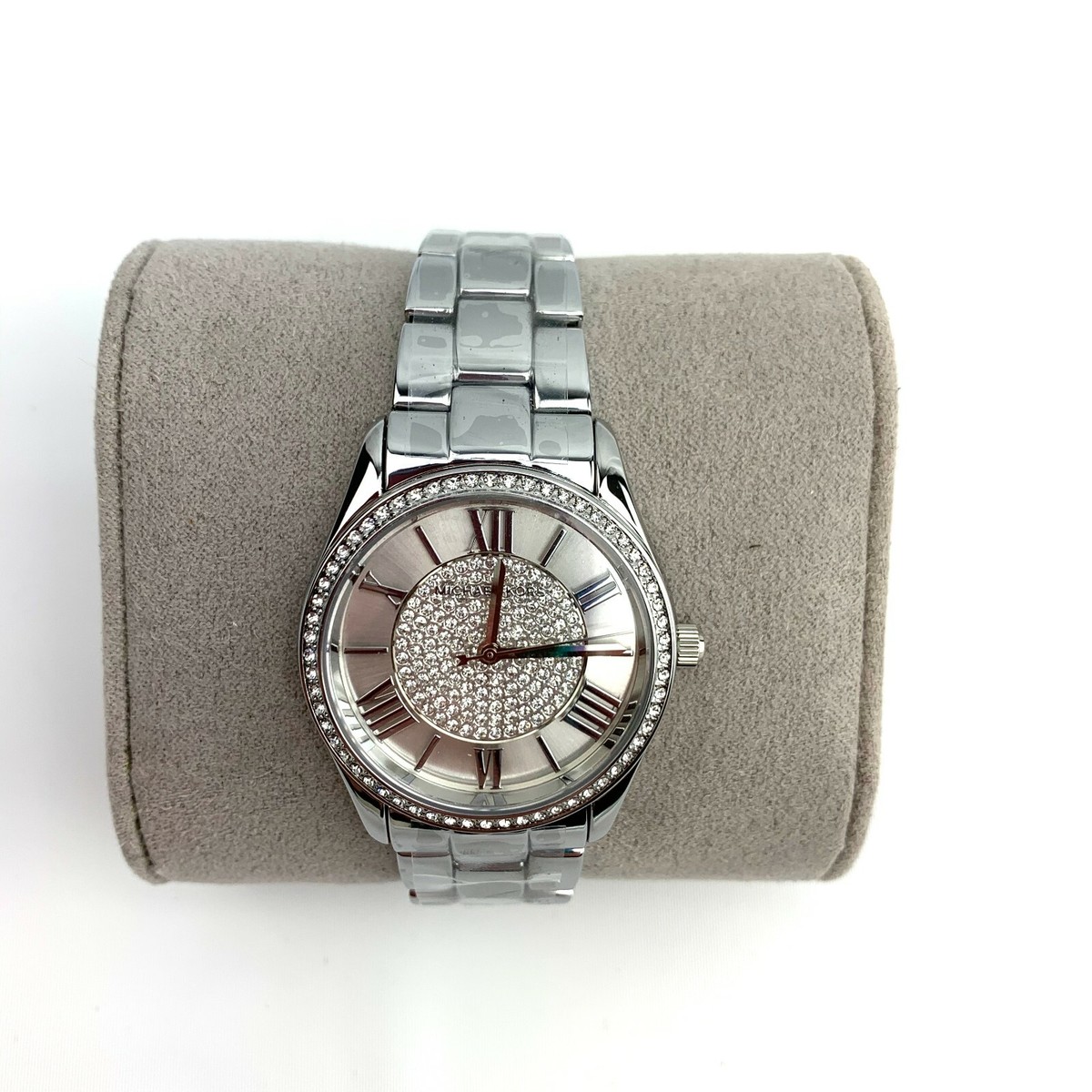 激安価格! Michael Kors Heather Crystal Pave Bracelet MK7074 Michael Kors Women's Heather Crystal Pave bracelet watch