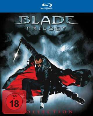 Wesley Snipes BLADE Uncut TRILOGY Part 1 2 3 Trinity 3 BLU-RAY Collection BOX