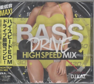 Bass Drive Highspeed Mix DJ Kaz CD NEU Non Stop DJ Mix Uptown Funk Wake Me Up