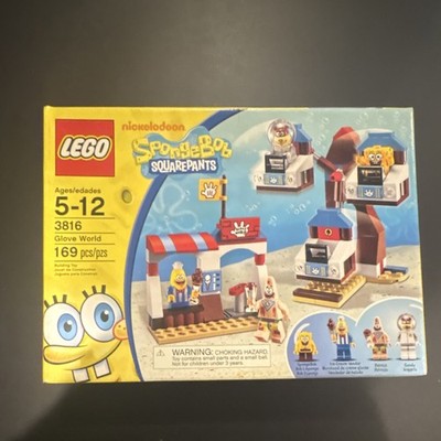 LEGO Sealed SpongeBob SquarePants Glove World 3816