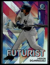 Jasson Dominguez 2021 Bowman Chrome Futurist #FUT-JD New York Yankees