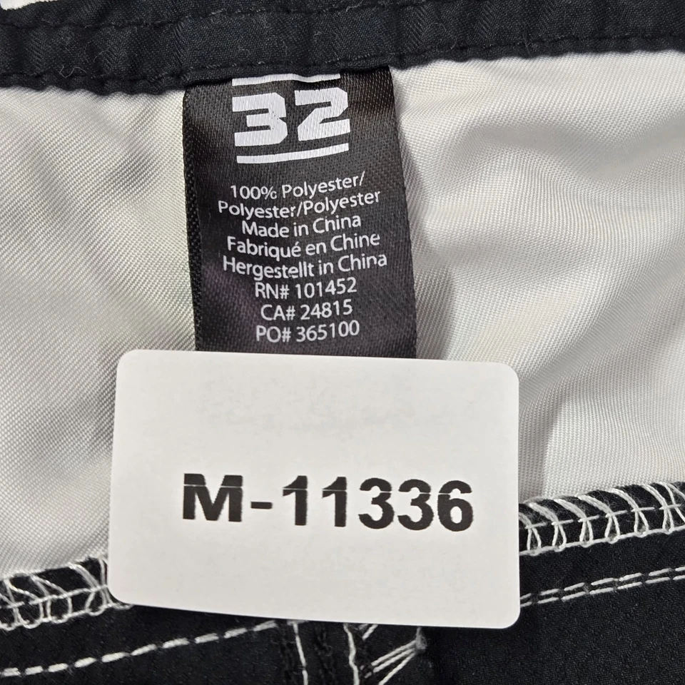 Traje de baño Alpinestars para hombre 32 negro bloques de colores Board Shorts Performer Series Logo Foto 2 de 4