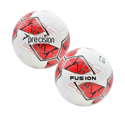 Precision Fusion FIFA Basic Training Ball 5 White/Red/Grey/Black 5 White/Red/Gre