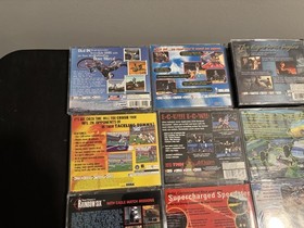 Sega Dreamcast Game Lot 22 Games In Cases Shenmue Tomb Raider Vigilante 8 & More