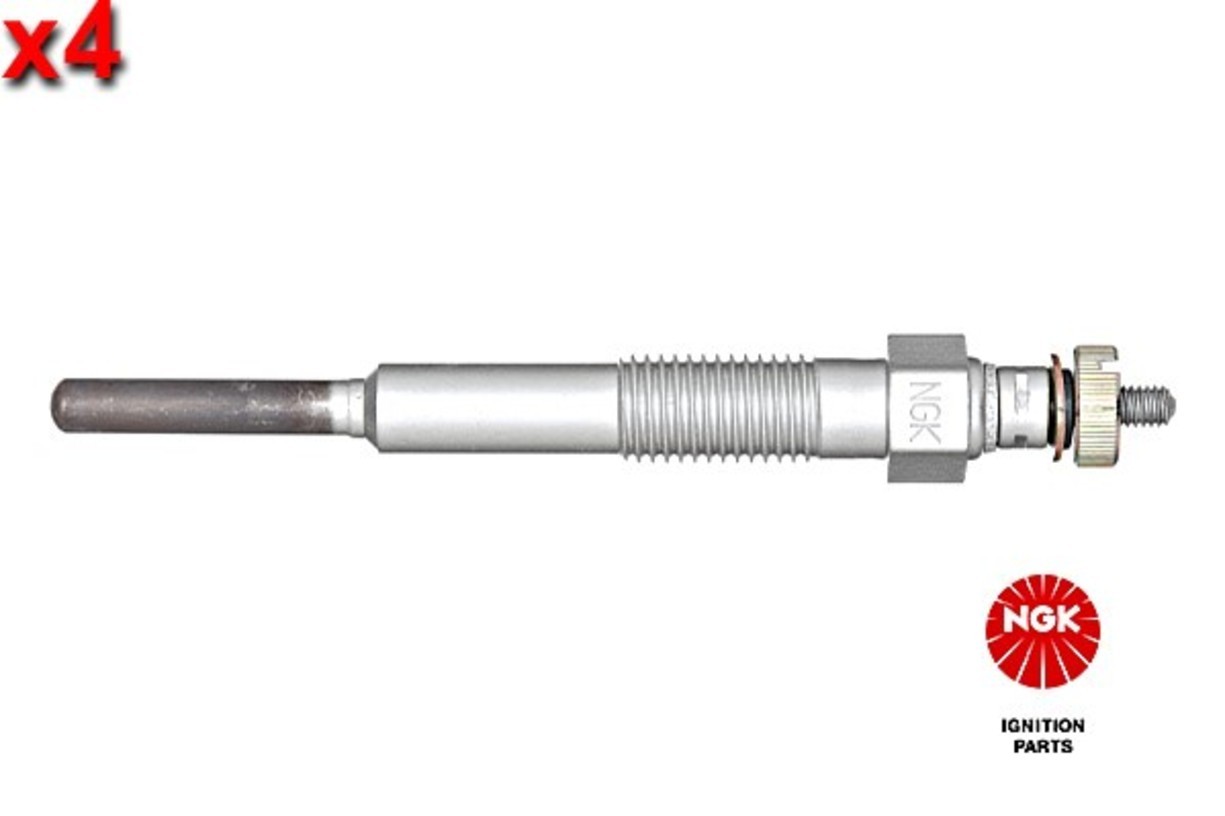 NGK 4x Glow Plug For Toyota Land Cruiser J4 J5 3.0D  4WD 1969/03-1984/10