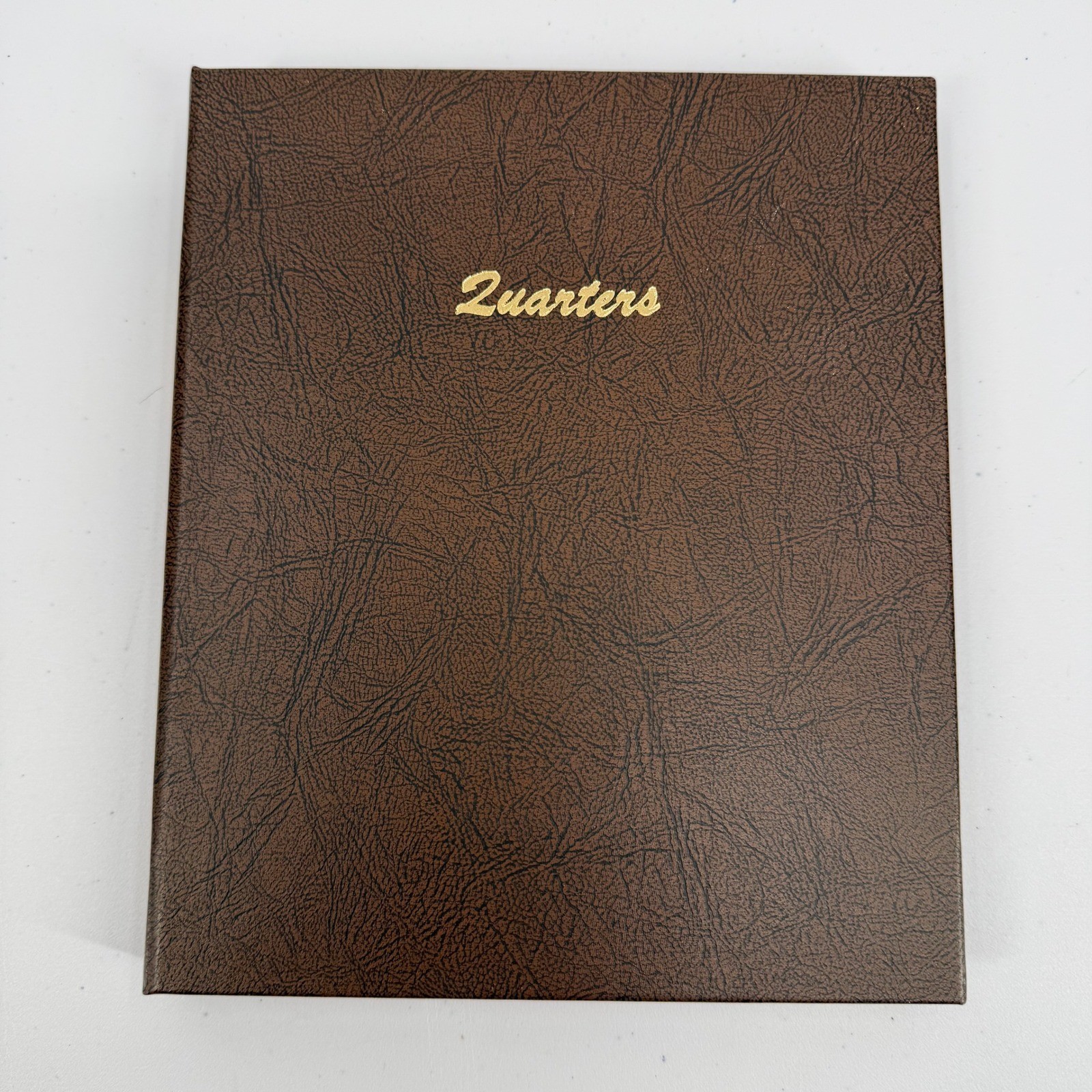 Dansco World Coin Library No 7137 Quarters Album Blank Plain 4 Pages 96 Coins