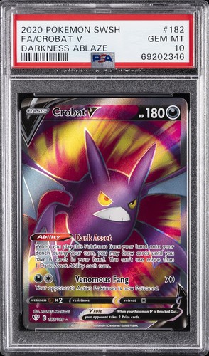 Crobat V graded PSA 10 for sale on eBay