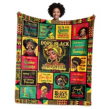 African American Daughter Gifts from Mom, African 60 50 Red-afro Daughter