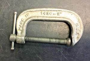 Adjustable C-Clamp No. 1420-2", USA, VINTAGE