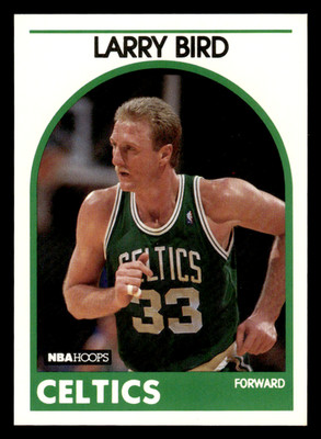 -CS- 1989-90 NBA Hoops - #150 Larry Bird (V) *Free Shipping* Boston Celtics