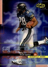 1999 UD Ionix #EF19 Fred Taylor Electric Forces