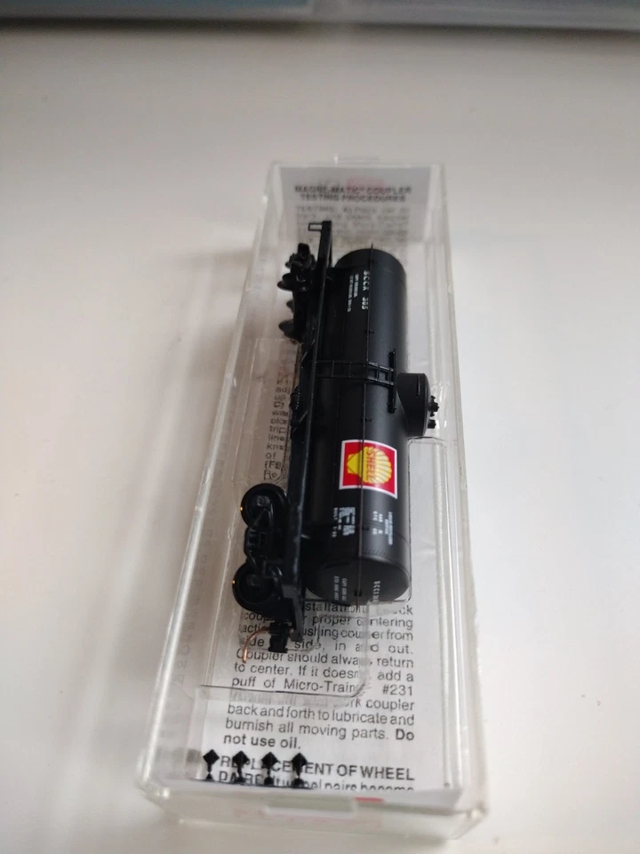 Carro cisterna Micro Trains escala N Shell domo 65520 Rd# SCCX 305 Foto 4 de 4