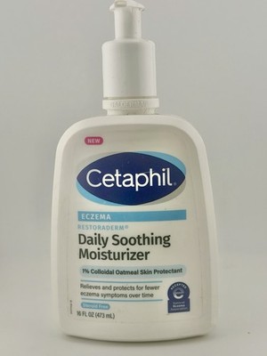 Cetaphil Restoraderm Eczema Daily Soothing Moisturizer 16oz NEW Exp 07/2026