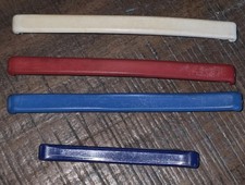 Vintage Goody Stay Tight Clasp Clip Hair Barrettes 3in USA Mixed Color Lot Of 4