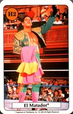 RARE - 1993 WWF Quartett Series 6 - Tito Santana H2 - Amigo Germany