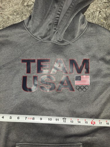 Team USA United States Olympics USA Official Team Apparel Graphic Hoodie Men L - Picture 3 of 6