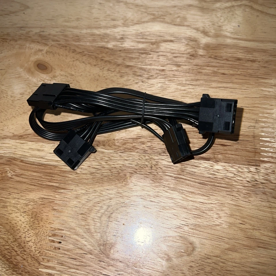 EVGA 6-pin 4x 4pin Perif/Molex Cable - Image 3 of 3