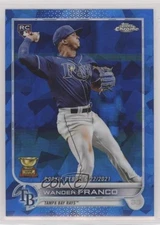 2022 Topps Chrome Update Sapphire Edition Debut Wander Franco Rookie RC 12g7