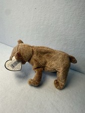 Ty Beanie Baby Pecan The Bear -Mint with Tags - Rare 1999 Vintage Plush