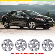 15 Hubcap Pp Wheel Covers For 2013 2014 2015 Honda Civic 15 Wheel Cover