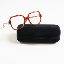 Gucci GG1433O 002 Womens Authentic Eyeglasses Havana/Gold, 55mm - New